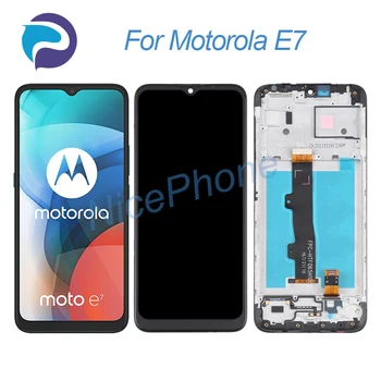 за Motorola E7 LCD екран + сензорен дисплей, дигитайзер, 1600 * 720 LCD дисплей E7