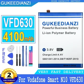 Батерия GUKEEDIANZI за Vodafone Smart N10, Сменяеми Батерии VFD630, Батерия с Голям капацитет, Безплатни инструменти, 4100 mah, Новият